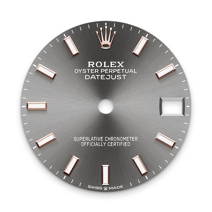 Rolex Datejust 31, Esfera de pissarra