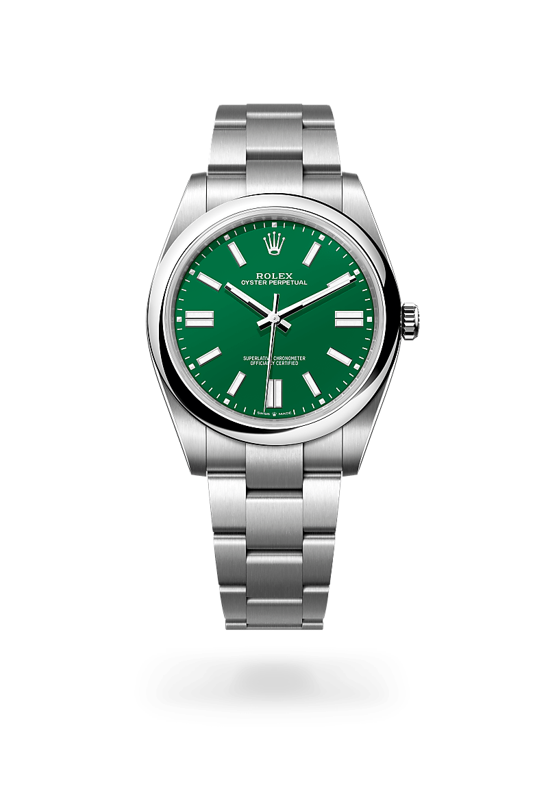 Rolex Oyster Perpetual 41, Oyster, 41 mm, acero Oystersteel