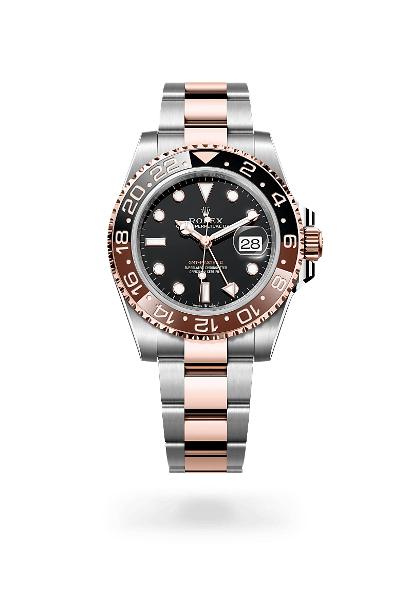 Rolex GMT-Master II, Oyster, 40 mm, acero Oystersteel y oro Everose