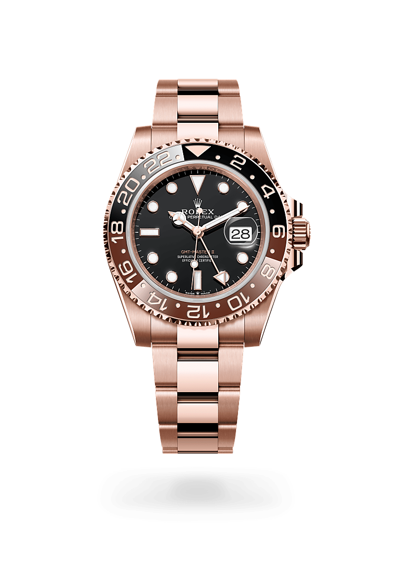 Rolex GMT-Master II, Oyster, 40 mm, oro Everose