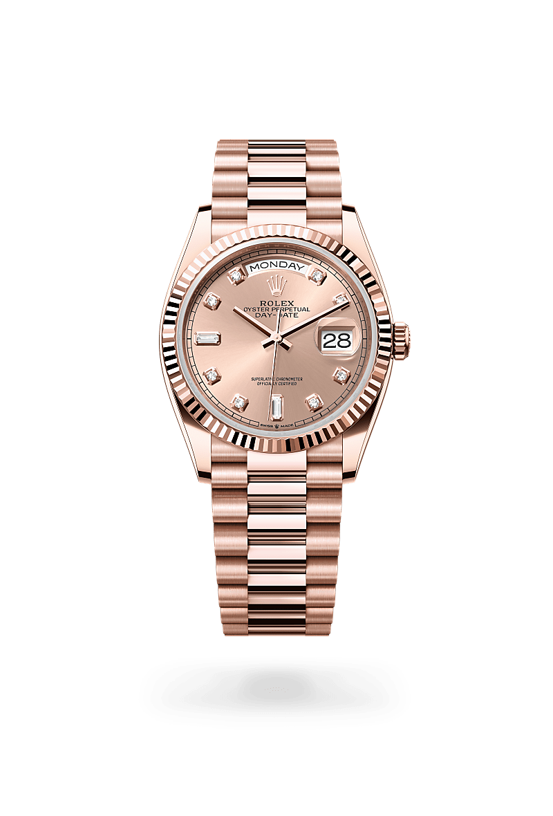 Rolex Day-Date 36, Oyster, 36 mm, oro Everose