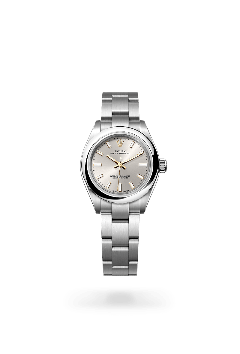 Rolex Oyster Perpetual 28, Oyster, 28 mm, acer Oystersteel