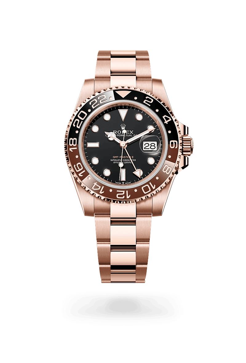 Rolex GMT-Master II, Oyster, 40 mm, oro Everose