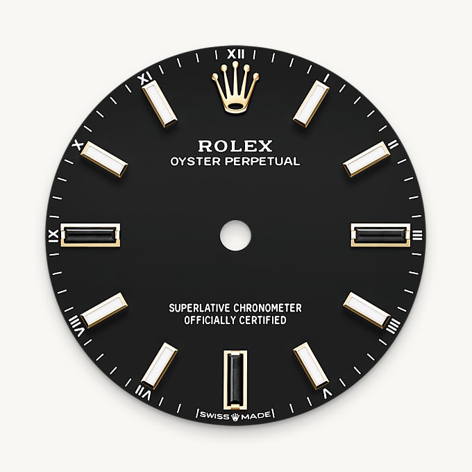 Rolex Oyster Perpetual 34, Black dial