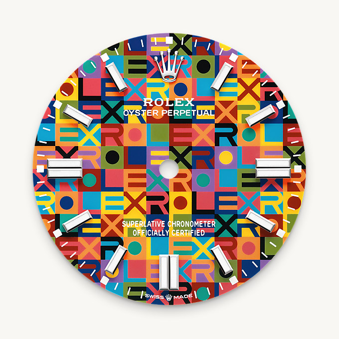 Rolex Oyster Perpetual 36, Multicoloured dial