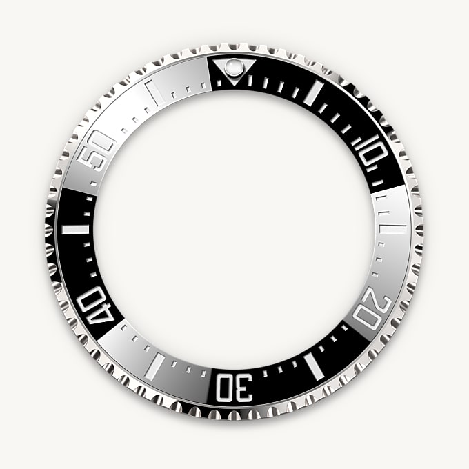 Rolex Deepsea Challenge, Bisell de ceràmica i visualització luminescent
