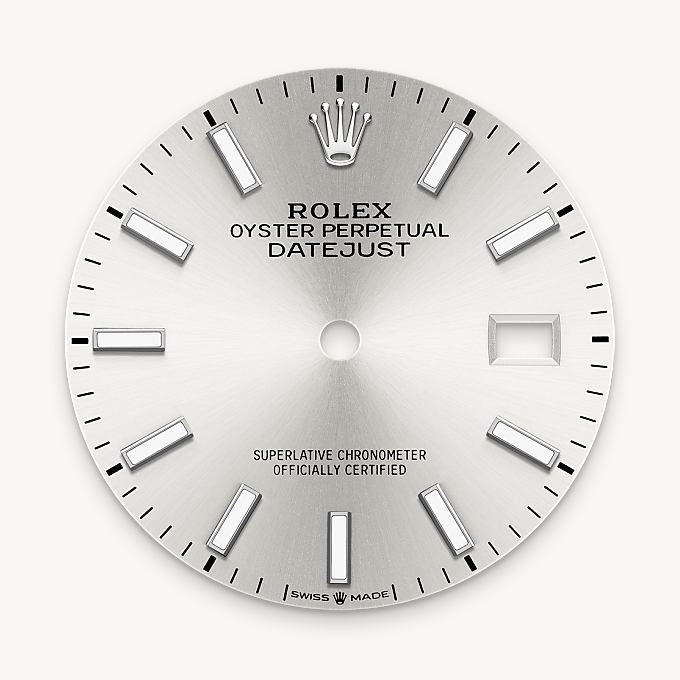 Rolex Datejust 36, Silver dial