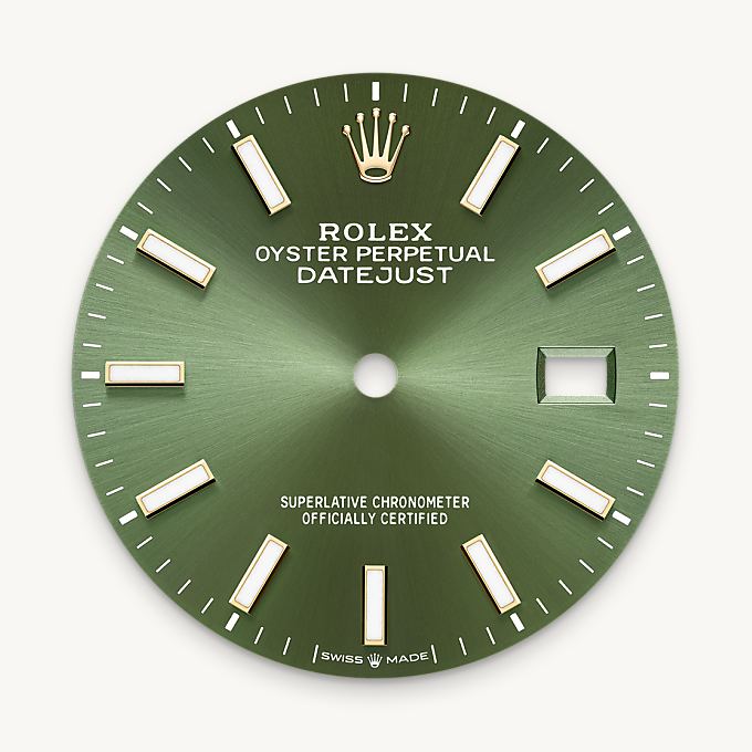 Rolex Datejust 36, Olive-Green Dial