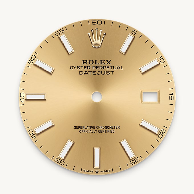 Rolex Datejust 41, Champagne-colour dial