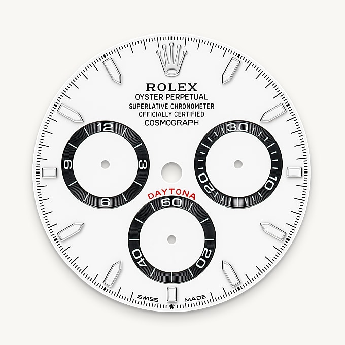 Rolex Cosmograph Daytona, White dial
