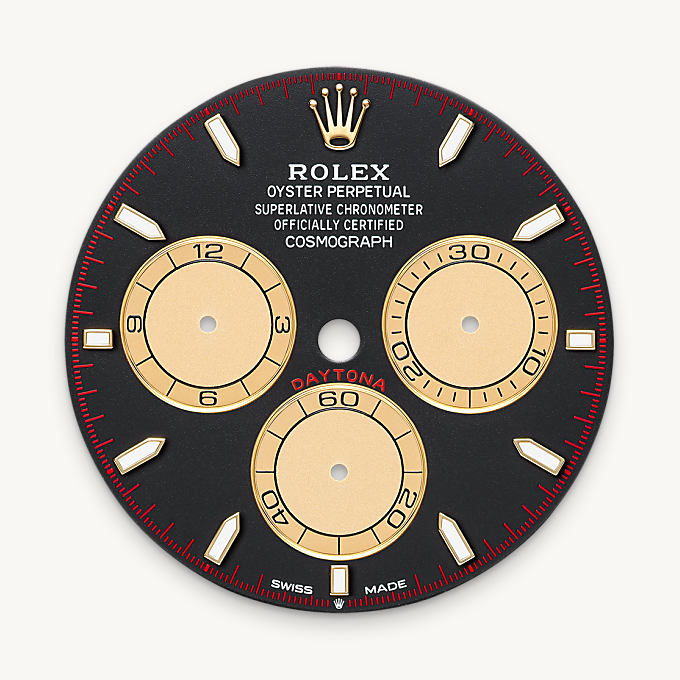 Rolex Cosmograph Daytona, Esfera color «champagne» i negre intens