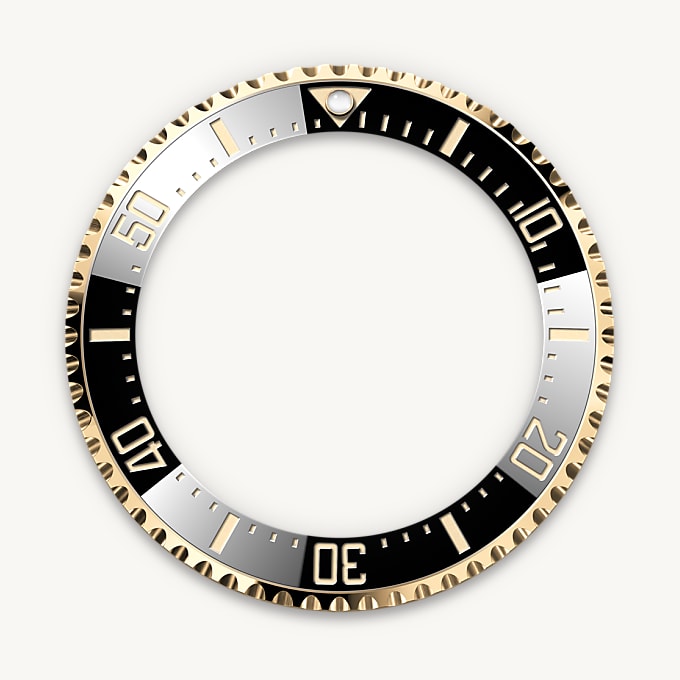 Rolex Sea-Dweller, Bisel de cerámica y visualización luminiscente