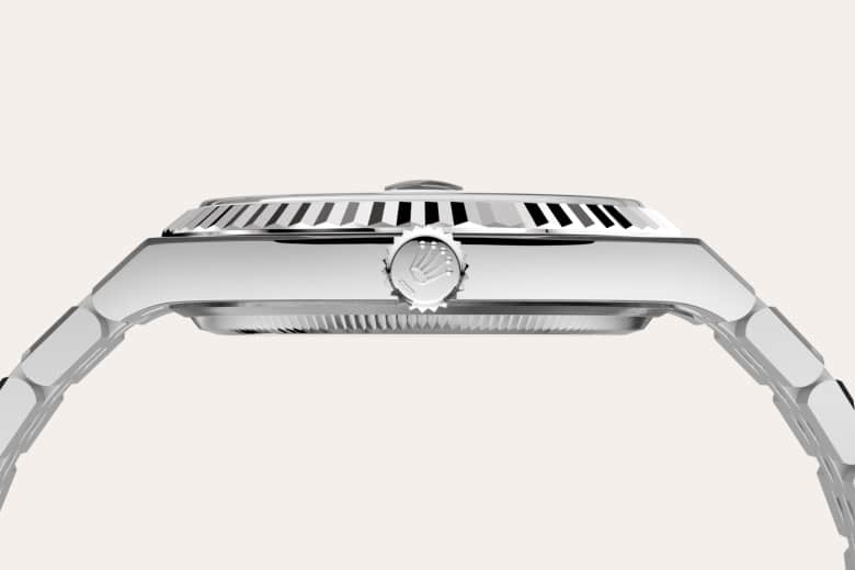 Rolex Land-Dweller 40, Rolesor blanc