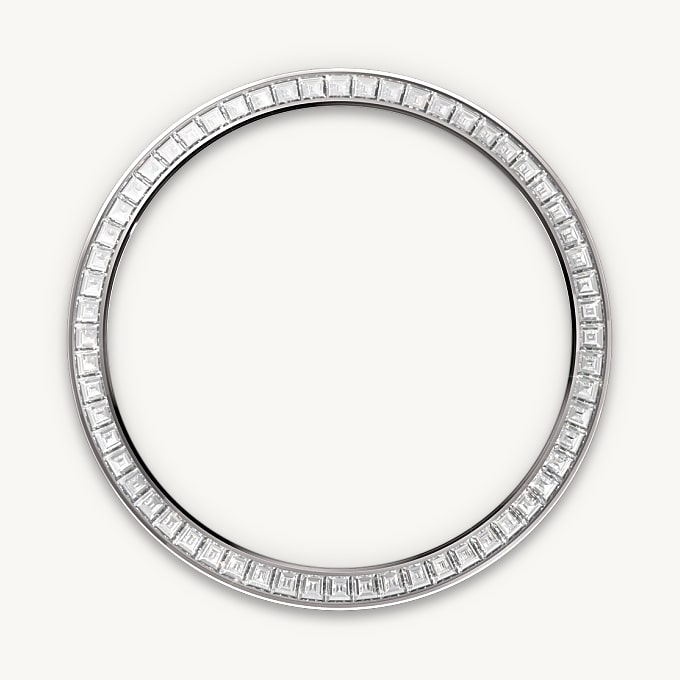 Rolex Day-Date 36, Bisel engastado de diamantes