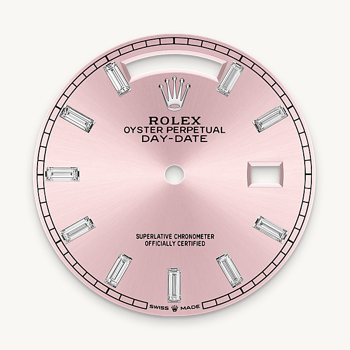 Rolex Day-Date 36, Esfera rosa