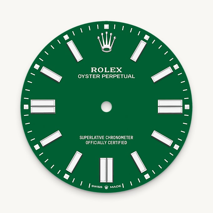 Rolex Oyster Perpetual 41, Green Dial