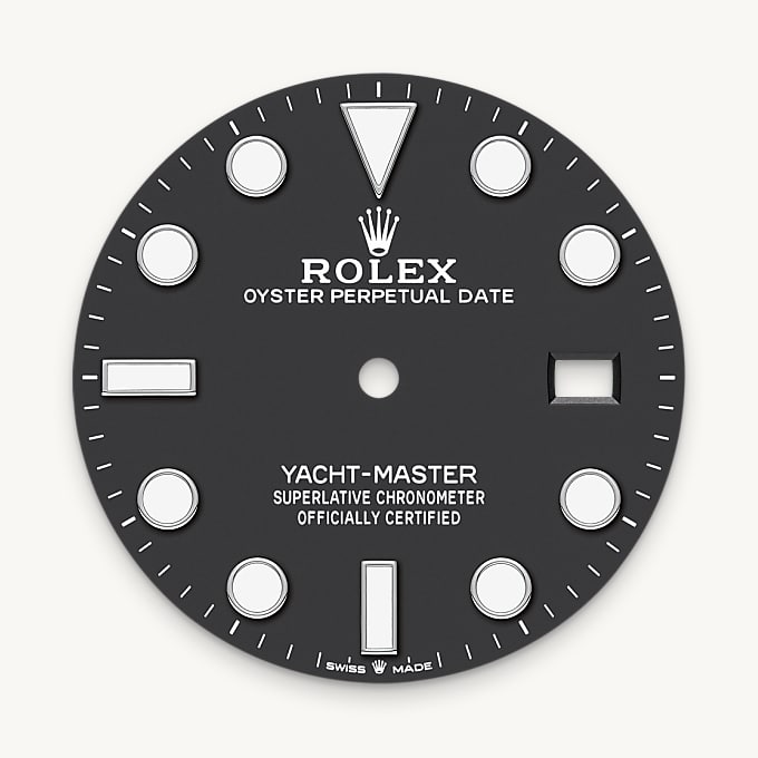 Rolex Yacht-Master 42, Esfera negre intens