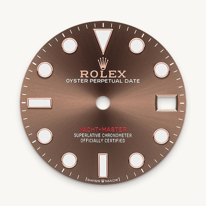 Rolex Yacht-Master 37, Esfera xocolata