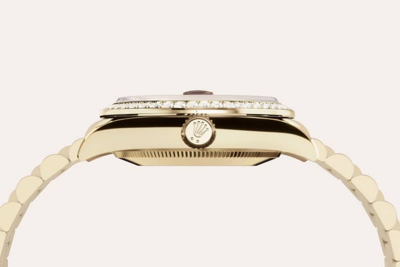 Rolex Datejust 31, 18 ct yellow gold