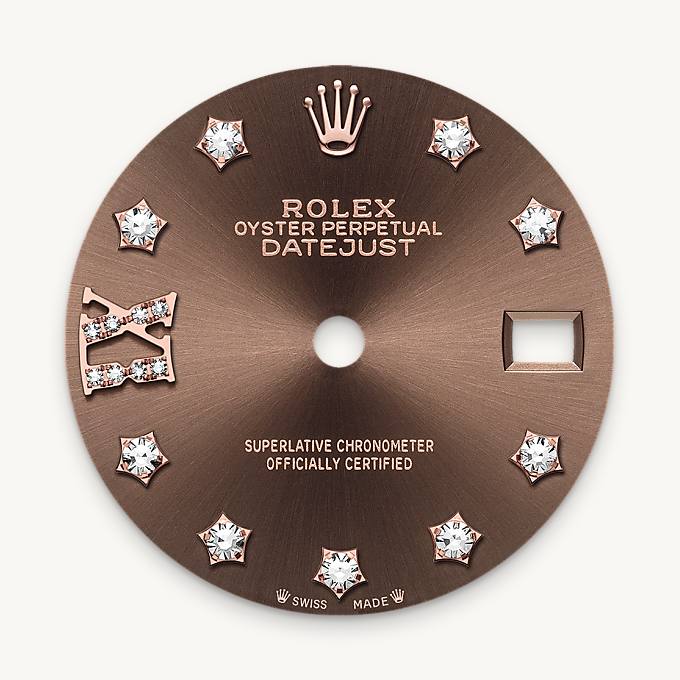 Rolex Lady-Datejust, Chocolate Dial