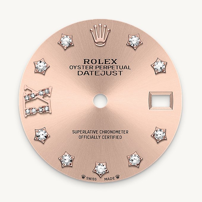 Rolex Lady-Datejust, Esfera color «rosé»