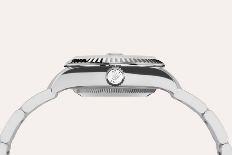 Rolex Lady-Datejust, White Rolesor