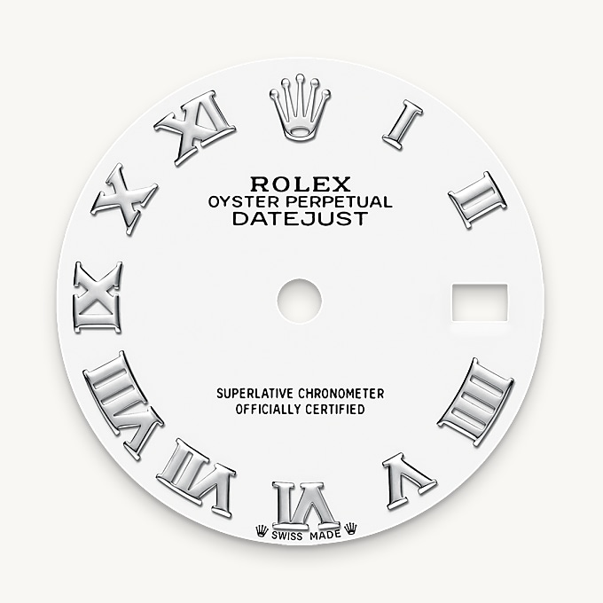 Rolex Lady-Datejust, White dial