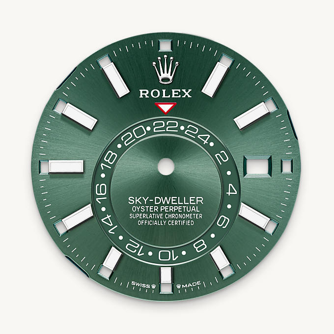 Rolex Sky-Dweller, Mint green dial