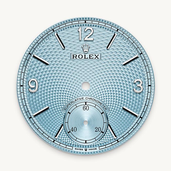 Rolex 1908, Esfera blau glacial