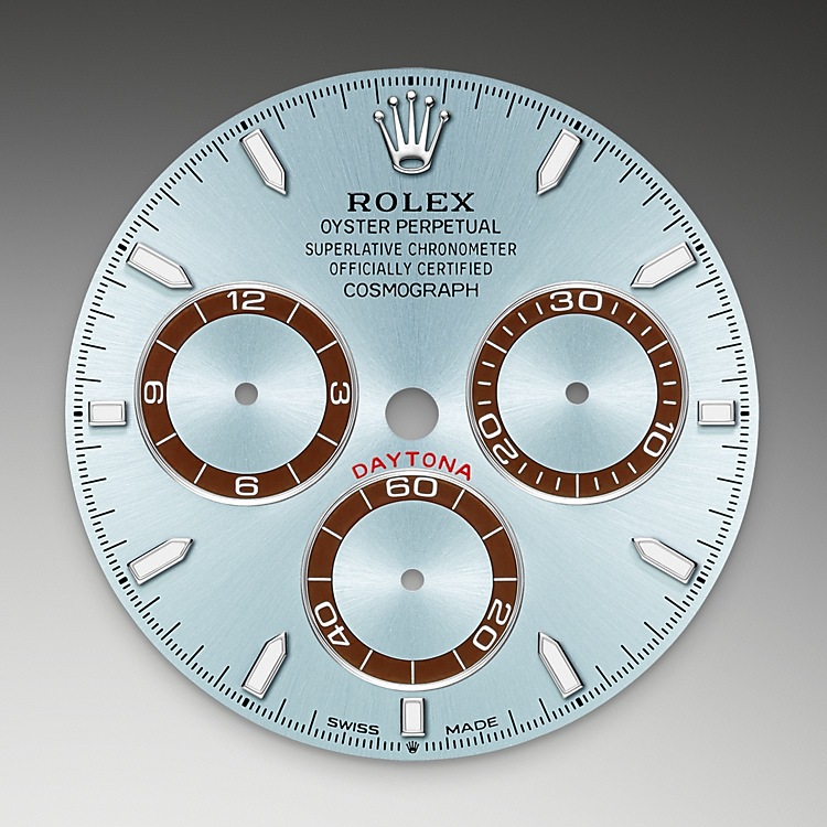  Ice blue dial Rolex Cosmograph Daytona Platinum in Joyería Grau