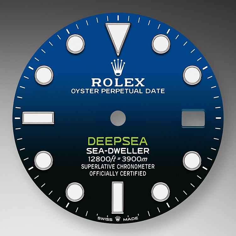 Esfera D-Blue Reloj Rolex Deepsea en Joyería Grau