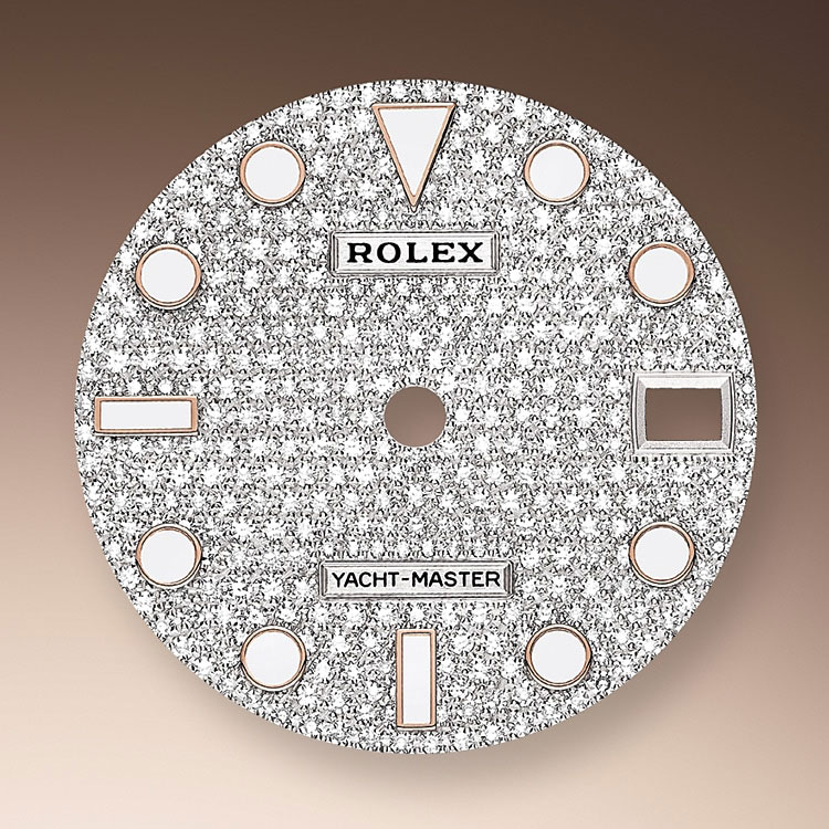 Esfera pavé diamantes Rolex Yacht-Master 37 en Joyería Grau