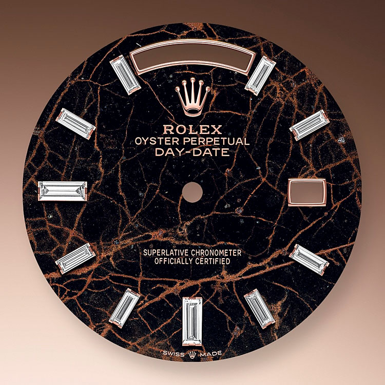 Esfera eisenkiesel Rolex Day-Date 40 en Joyería Grau