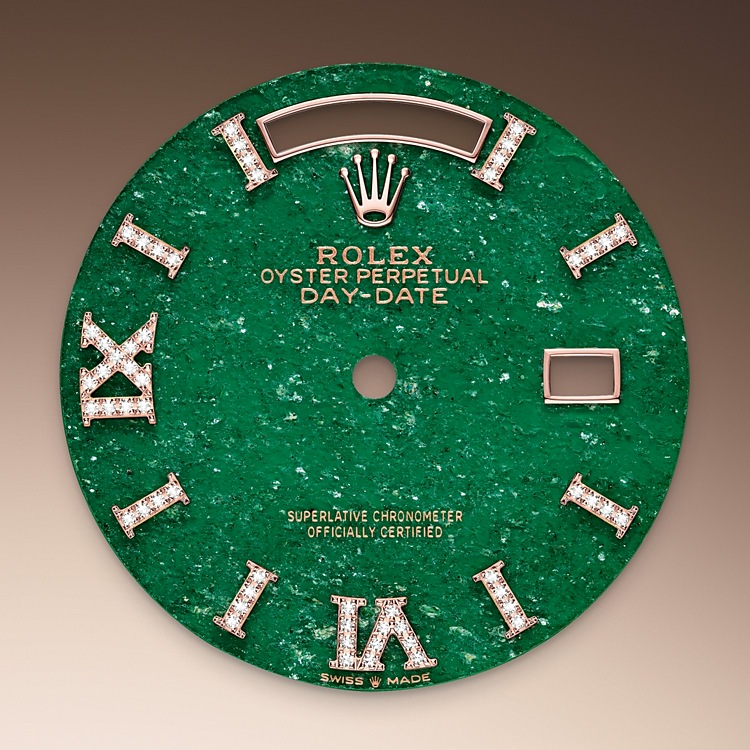 Escala taquimétricar Rolex Day-Date oro Blanco en Joyería Grau