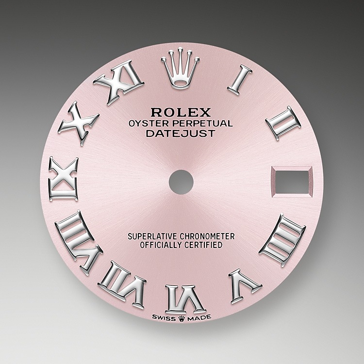 Rolex Datejust 31 esfera rosa  en Joyería Grau