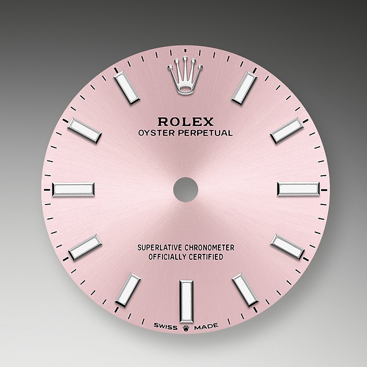 Esfera rosa Rolex Oyster Perpetual 31 en Joyería Grau
