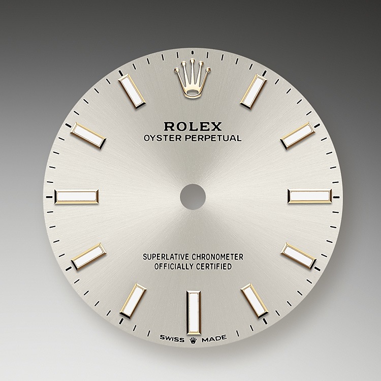 Esfera plateada Rolex Oyster Perpetual 31 en Joyería Grau
