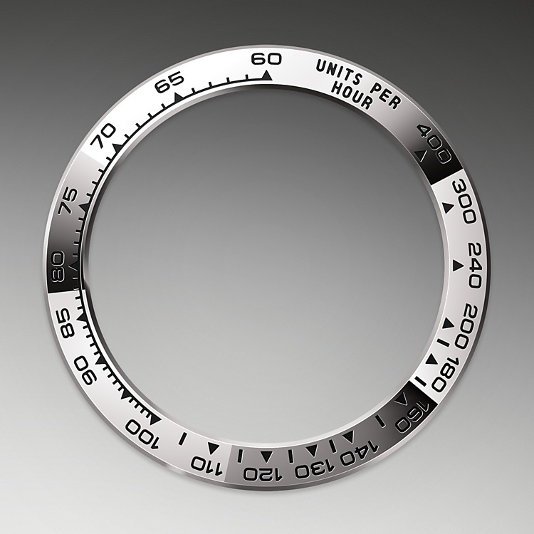 Escala taquimétricar Rolex Cosmograph Daytona oro blanco en Joyería Grau