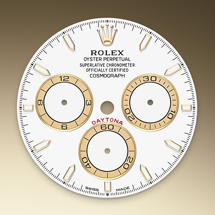  White dial Rolex Cosmograph Daytona Oystersteel and yellow gold in Joyería Grau