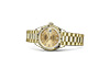Reloj Rolex Lady-Datejust oro amarillo y esfera color champagne engastada de diamantes en Joyería Grau 