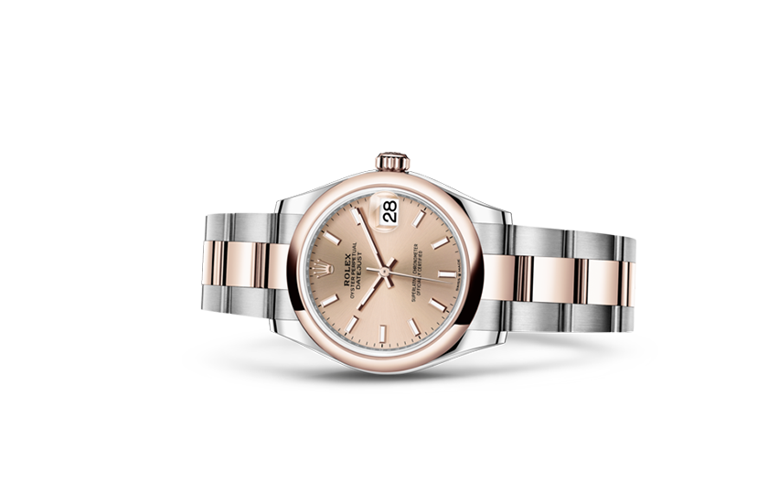 Reloj Rolex Datejust 31 acero Oystersteel, oro Everose y esfera color rosé de Joyería Grau