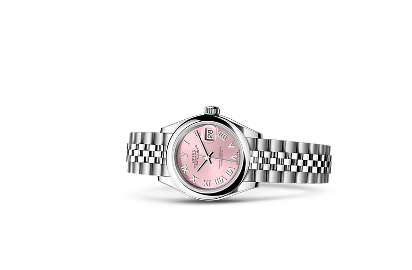 Reloj Rolex Lady-Datejust acero Oystersteel y esfera Rosa en Joyería Grau