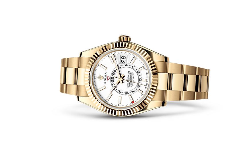 Rolex Sky-Dweller white gold and Intense white dial Joyería Grau