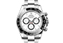 Rolex Cosmograph Daytona Oystersteel and White dial in Joyería Grau