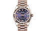 Reloj Rolex Datejust 31  oro Everose y esfera «aubergine» engastada de diamantes de Joyería Grau