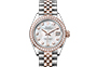 Rolex Lady-Datejust Oystersteel, Everose gold and diamonds, and Mother of pearl dial set with diamonds  in Joyería Grau