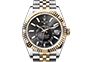 Rolex Sky-Dweller white gold and Steel and bright black dial in Joyería Grau