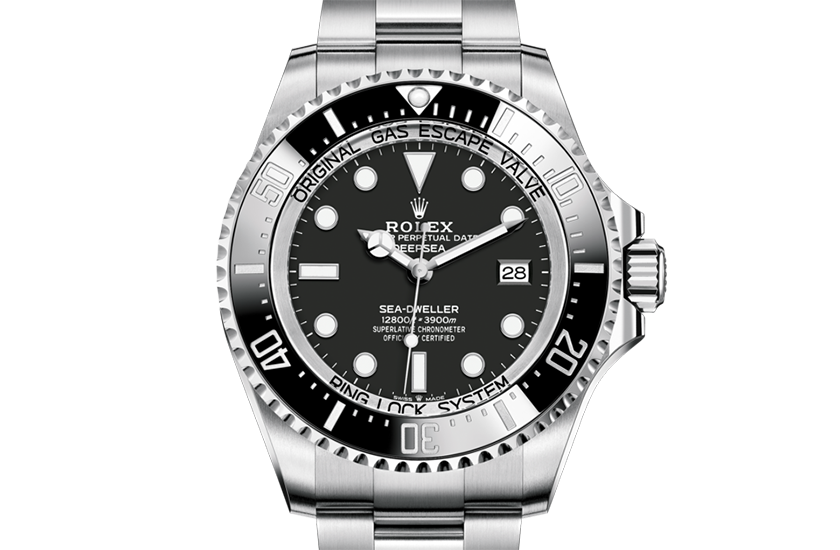 Reloj Rolex Sea-Dweller Deepsea de acero Oystersteel y esfera negra en Joyería Grau