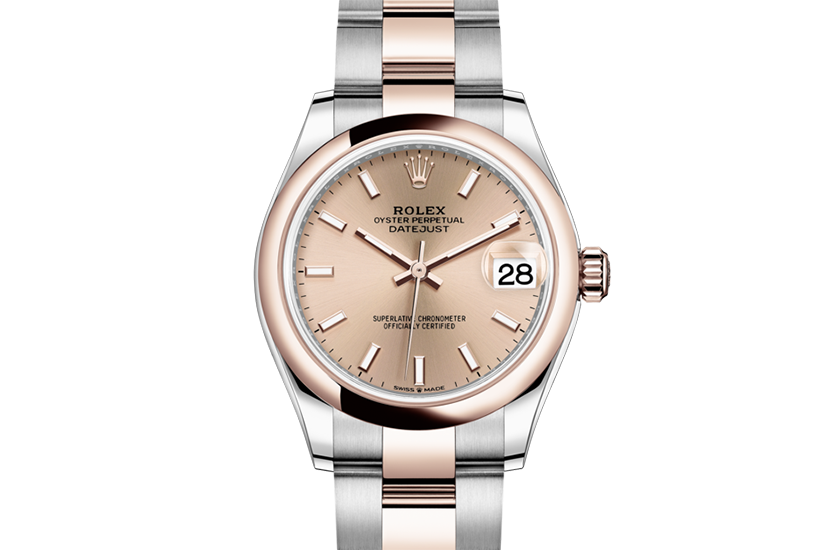 Reloj Rolex Datejust 31 acero Oystersteel, oro Everose y esfera color rosé de Joyería Grau 