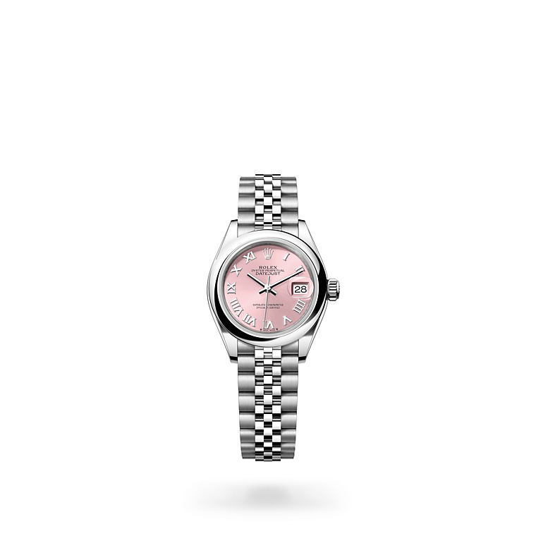 Rolex Lady-Datejust acero Oystersteel y esfera rosa en Joyería Grau